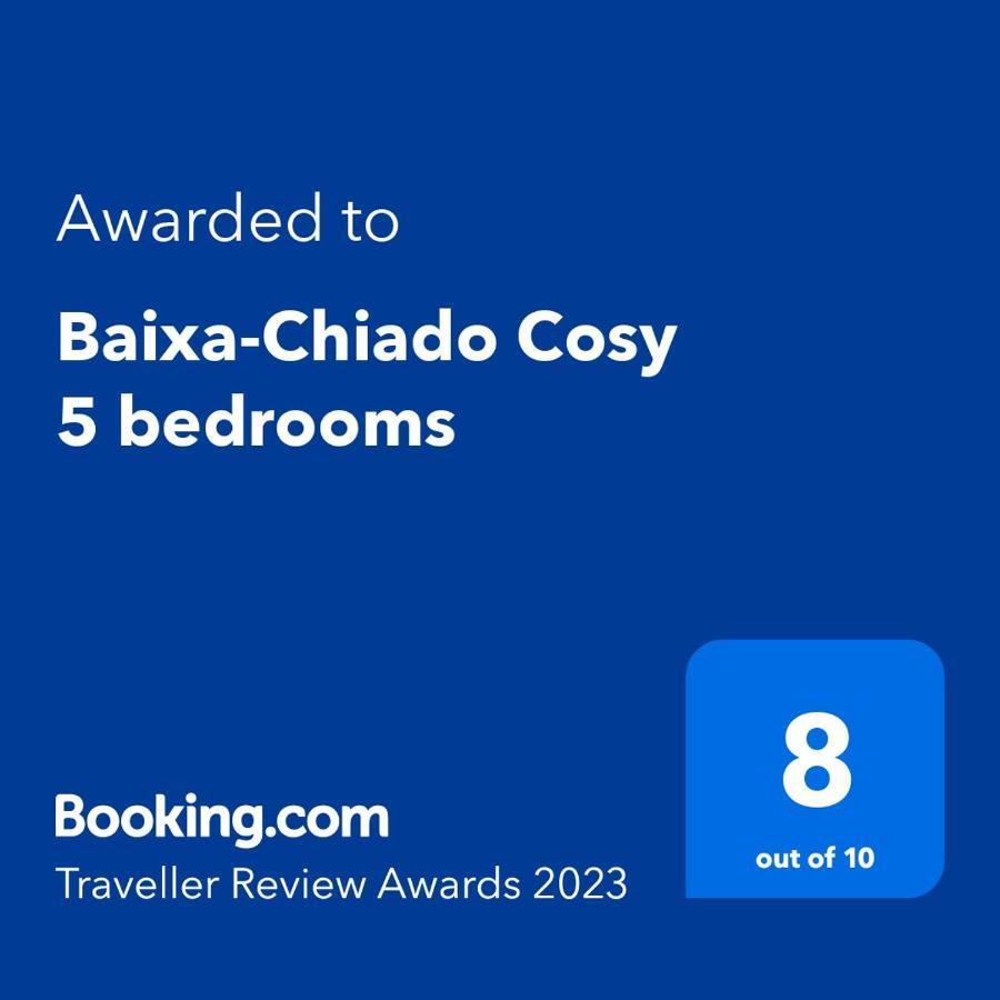 Baixa-Chiado Cosy 5 Bedrooms Lisboa Kültér fotó